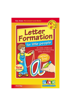 Letter Formation for Little People - Cursive Font