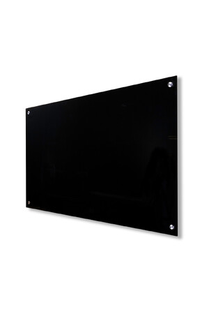 Visionchart Lumiere Frameless Magnetic Glassboard Black - 1200 x 600mm