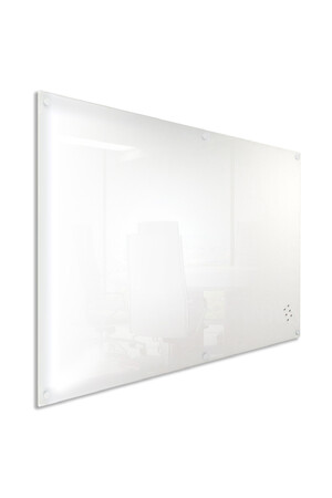 Visionchart Lumiere Frameless Magnetic Glassboard White - 1200 x 900mm