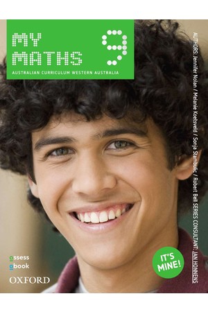 MyMaths Australian Curriculum for WA - Year 9: Student Book + obook/assess (Print & Digital)