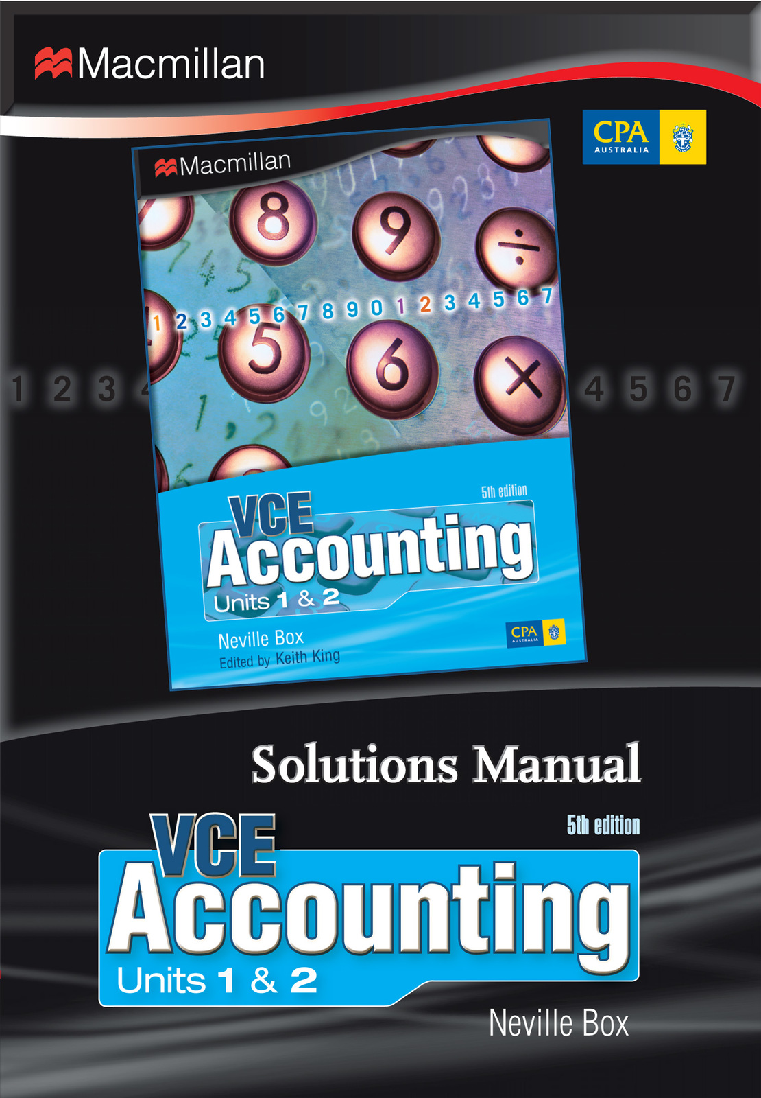 VCE Accounting Units 1&2 Solutions Manual DVD (Fifth Edition) Macmillan Educational