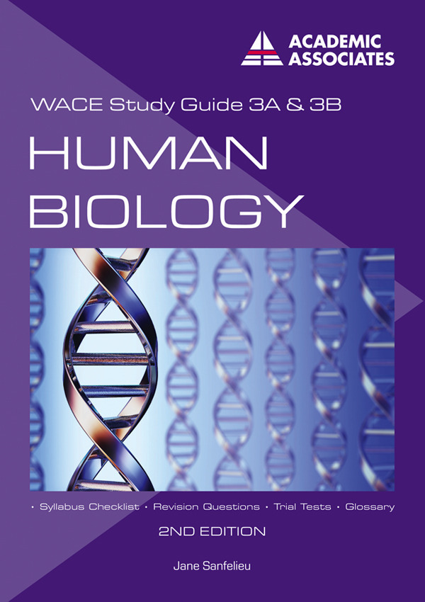 WACE Study Guide & Exam Paper Human Biology 3A & 3B Academic Associates Educational