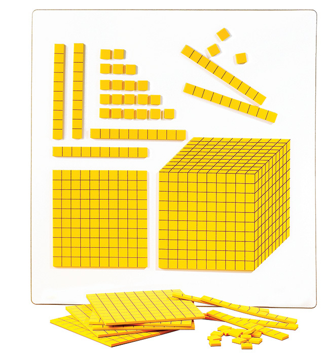Foam Base Ten Block Set Learning Can Be Fun Educational