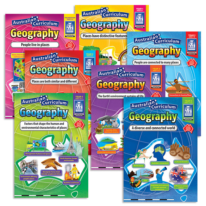 Australian Curriculum Geography Book Pack R.I.C. Publications