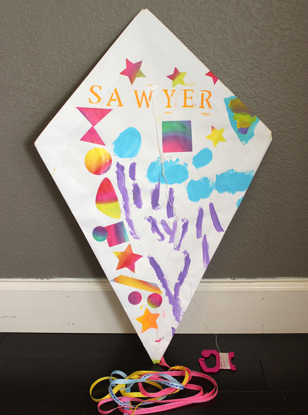 DIY Paper Kite - Happiness Is Homemade
