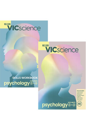 VicScience Psychology VCE 3 & 4 - Student Book and Workbook Value Pack