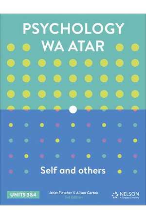 Psychology: Self and Others WA ATAR - Units 3 & 4: Student Book (Print & Digital)