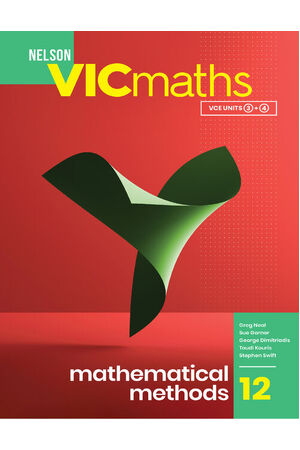 Nelson VICmaths 12 Mathematical Methods Student Book