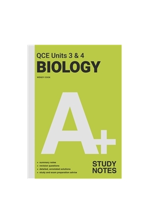A+ Biology for QCE - Units 3 & 4: Study Notes