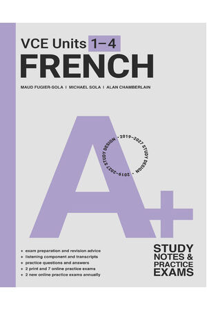 A+ VCE Units 1-4 French Study Notes & Practice Exams