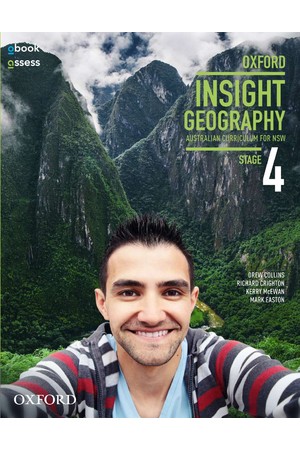Oxford Insight Geography AC for NSW - Stage 4: Student Book + obook/assess (Print & Digital)