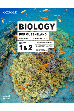 Biology for Queensland An Australian Perspective Units 1 & 2 (Third edition) Student book + obook assess