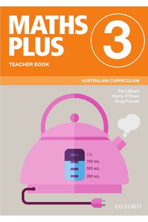 Maths Plus Australian Curriculum Edition - Teacher Book: Year 3 (2023)