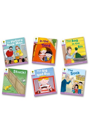 Biff, Chip and Kipper Stories: Decode and Develop - Level 1+: Pack A (Pack of 6)