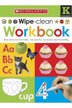 Wipe-Clean Workbook - Kindergarten