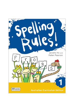 Spelling Rules! - Student Book Year 1 (3rd Edition)