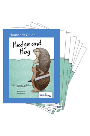 Mathology Little Books - Data Management and Probability: Hedge and Hog (6 Pack with Teacher's Guide)
