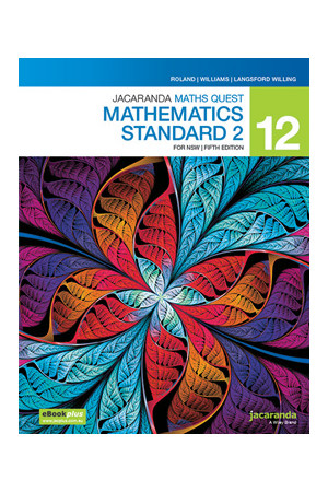 Jacaranda Maths Quest 12 Mathematics Standard 2 for NSW 5e eBookPLUS + Print