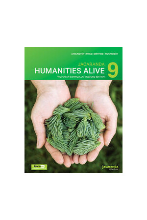 Jacaranda Humanities Alive 9 Victorian Curriculum - 2nd Edition (learnON & Print)