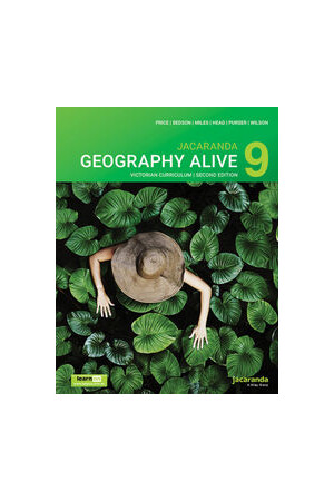 Jacaranda Geography Alive 9 for the Victorian Curriculum - 2nd Edition (learnON & Print)