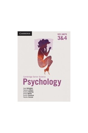 Cambridge Psychology VCE: Student Book -  Units 3&4 (Print & Digital)