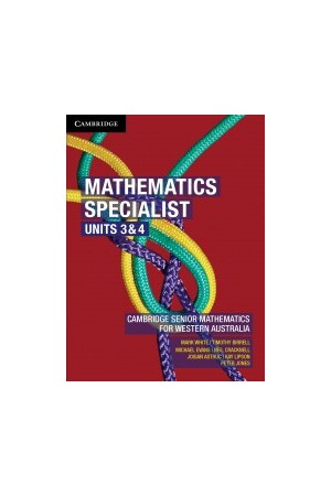 Mathematics Specialist: Student Book - Units 3&4 for Western Australia (Print & Digital)