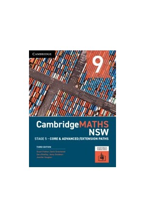 CambridgeMATHS NSW Stage 5 Year 9 3rd Edition Core & Advanced / Extension Paths - Student Book (Print & Digital)