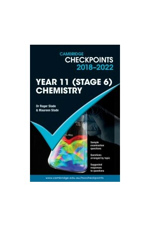 Cambridge Checkpoints Chemistry Year 11 Stage 6 (2018-22)
