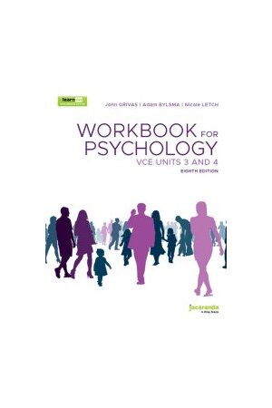 Psychology VCE Workbook - Units 3 & 4 (8th Edition)