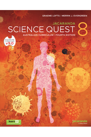 Science Quest 8 Australian Curriculum (4th Edition) - Student Book + learnON (Print & Digital)