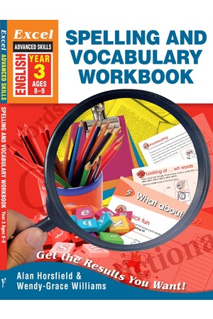 Excel Advanced Skills - Spelling and Vocabulary Workbook: Year 3