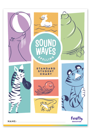 Sound Waves Spelling - Standard Student Chart