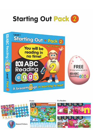 ABC Reading Eggs - Starting Out: Pack 2