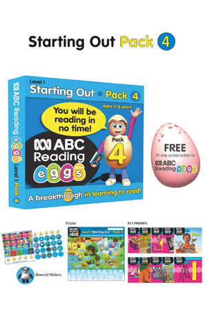 ABC Reading Eggs - Starting Out: Pack 4