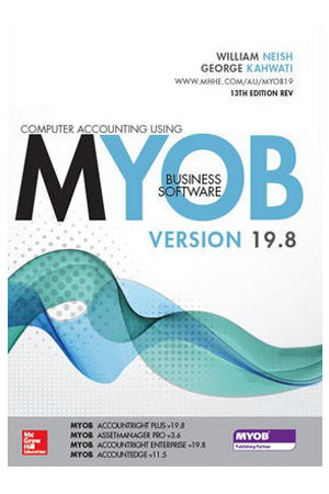 Computer Accounting Using MYOB Business Software v19.8