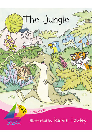 First Wave - Set 1: The Jungle (Reading Level 1 / F&P Level A)