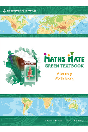 Maths Mate Green Textbook - Year 8 (11 Booklets + Review Program)