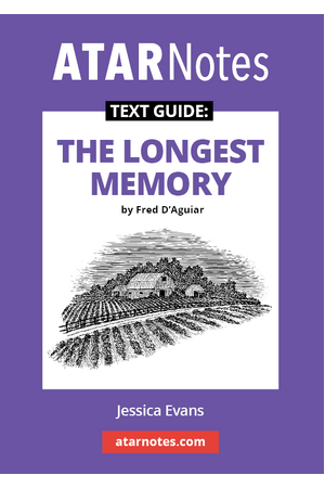 ATAR Notes Text Guide - The Longest Memory by Fred D'Aguiar