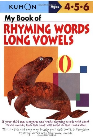 My Book of Rhyming Words: Long Vowels