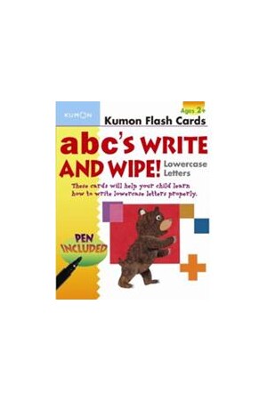ABC's Write & Wipe Lowercase Letters
