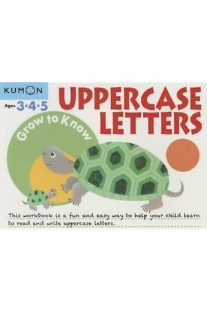 Grow to Know Uppercase Letters: Ages 3-5