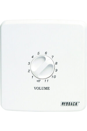 Redback Attenuator Volume Control 100W 100V Line With Relay