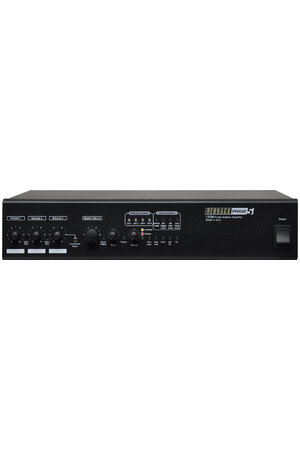 Redback Public Address (PA) Mixer Amplifier 125W 100V 4 Zone