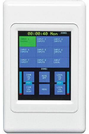 Redback Touchscreen Source Switching Wall Plate to suit A4480B