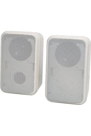 Altronics IP Wall Speaker Pair With Bluetooth & Wireless Mic Receiver