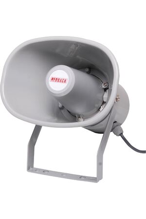 Redback 10W 100V EWIS IP66 Grey Plastic PA Horn Speaker