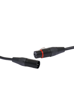 Redback 0.5m 3 Pin Male XLR to Female XLR Microphone Cable