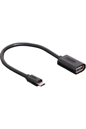 Dynalink 15cm USB A Female to Micro USB Male Cable