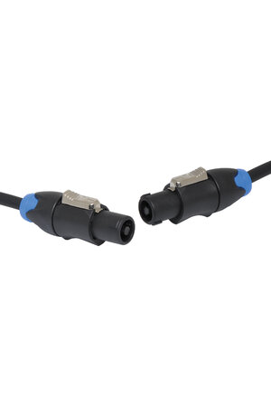 Altronics 5m 2 Core Heavy Duty Black SpeakOn Style Cable