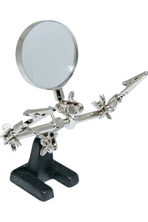 Micron PCB Holder Solder Stand And Magnifier